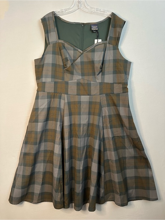 torrid Dresses & Skirts - Torrid Outlander Tartan Plaid Wrap Bodice Swing Dress Size 20